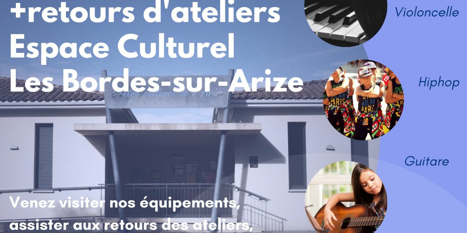 Portes ouvertes de l-espace culturel des Bordes sur Arize -2-
