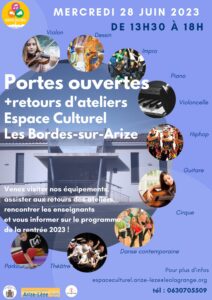 Lire la suite à propos de l’article PORTES OUVERTES au Centre culturel