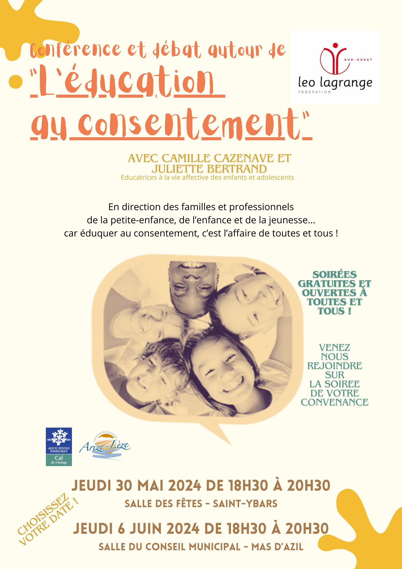 You are currently viewing Conférence sur « l’Education au Consentement » ouverte à toutes et tous