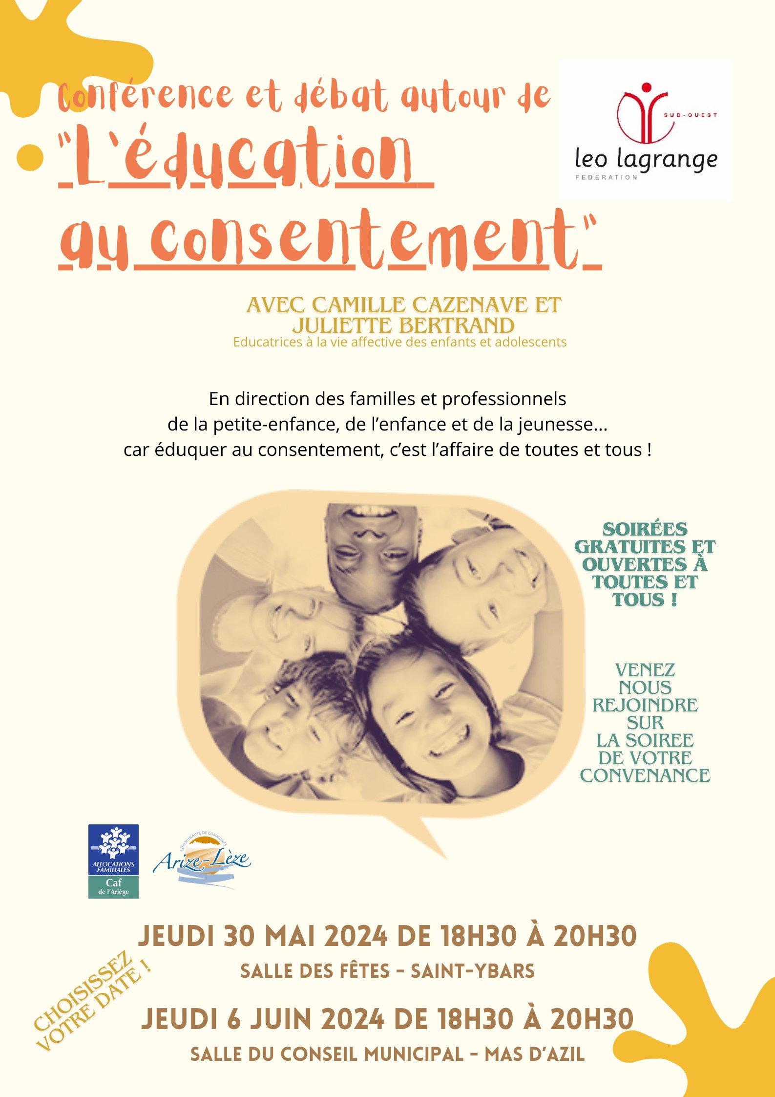 You are currently viewing Conférence sur « l’Education au Consentement » ouverte à toutes et tous